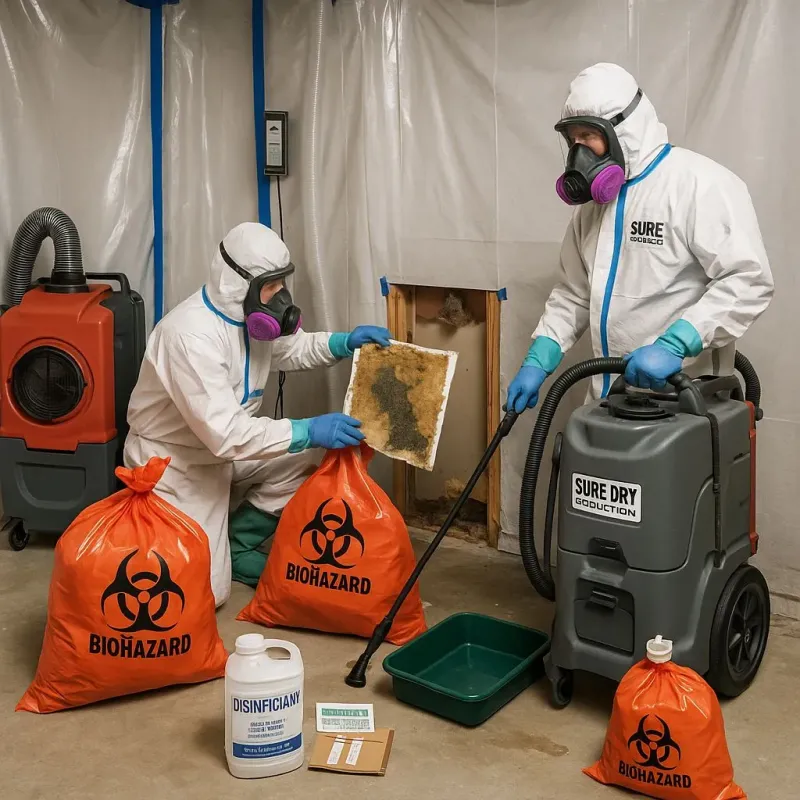 Contaminated Water Handling Protocols process in Kenton, OR