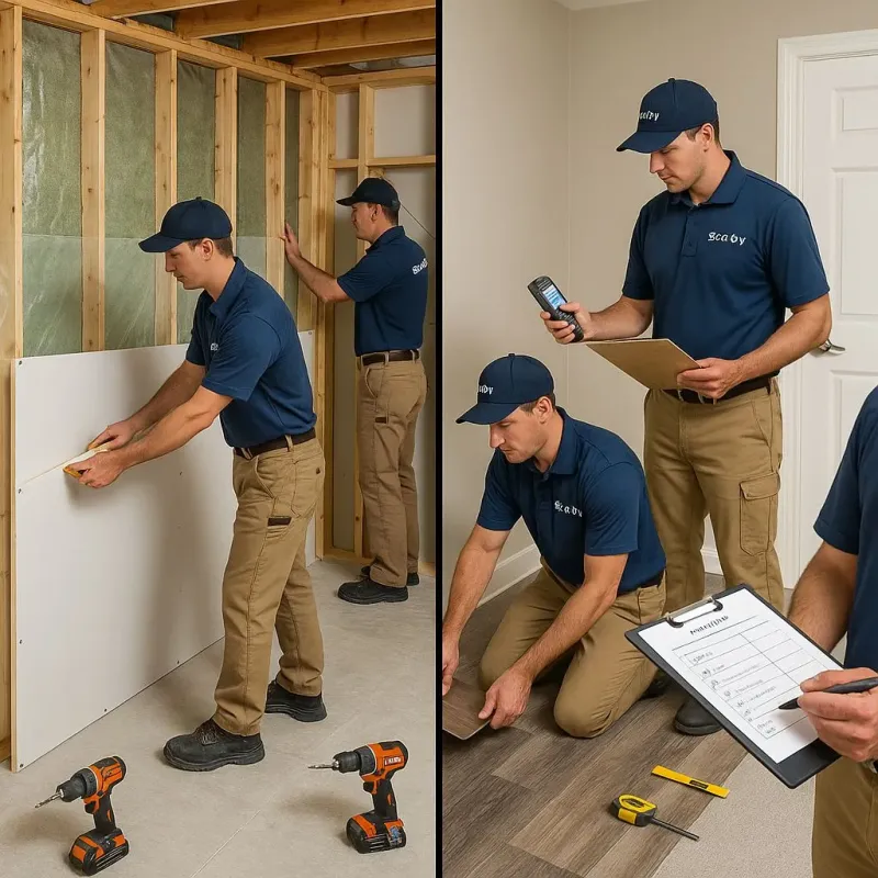 Repairs and Reconstruction process in Kenton, OR