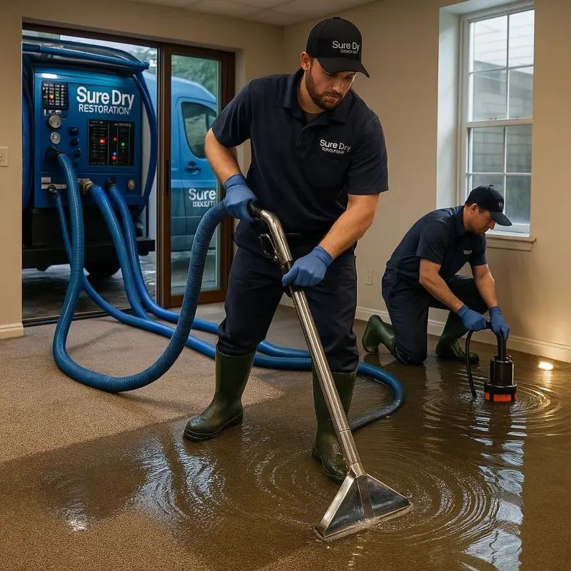 Water Extraction and Removal process in Kenton, OR